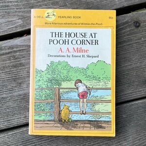 The House At Pooh Corner Vintage 1971 Edition Paperback Book By A.A. Milne